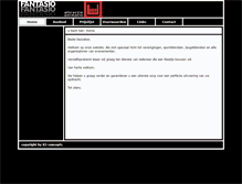Tablet Screenshot of fantasio.be